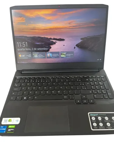 Notebook Lenovo ideapad gaming 3i único dono