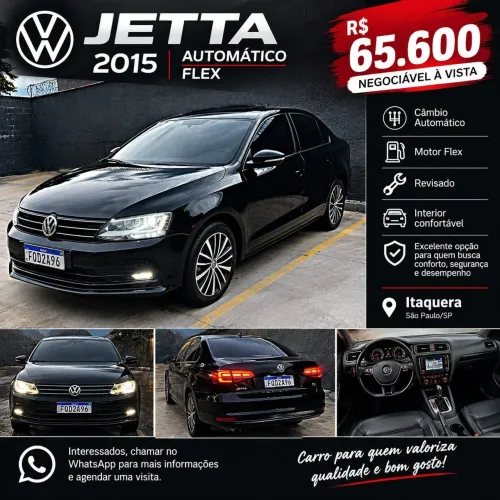 Volkswagen Jetta Comfortline 2.0 T.flex 8V 4P Tipt. 2015
