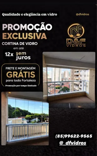 Cortina de Vidro Promoção