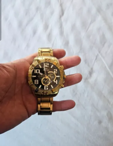 Relógio Technos Masculino Legacy Dourado 