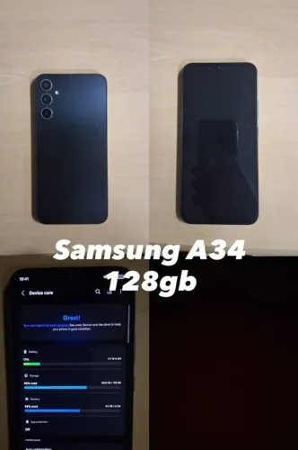 CELULAR A34 128GB SEMI NOVO