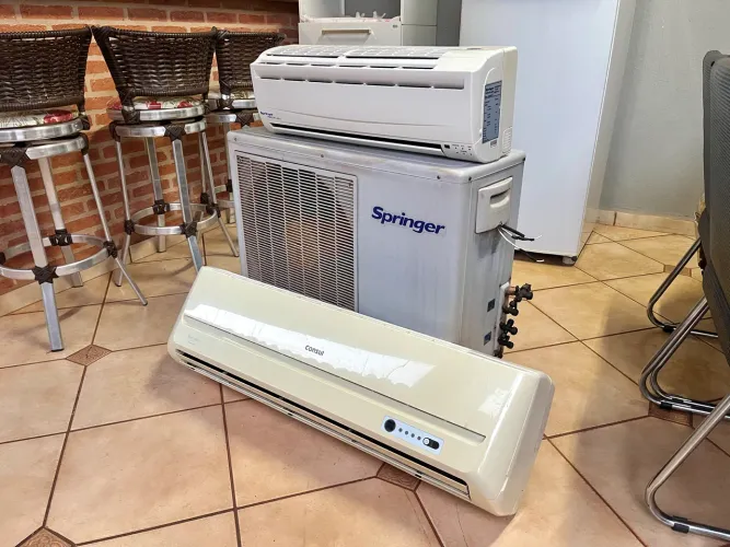 Ar condicionado 9000 btu + 22000 btu