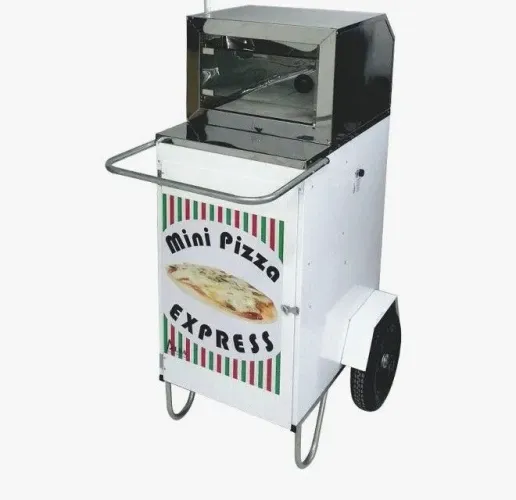 CARRINHO FORNO DE MINI PIZZA SEMI NOVO