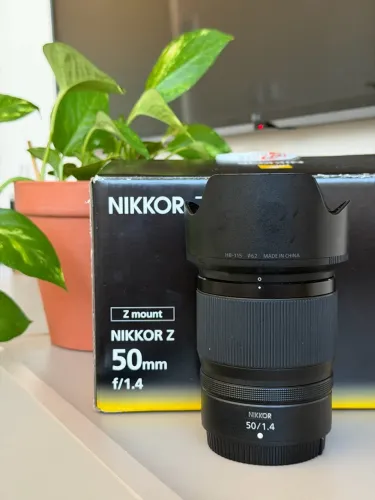 Lente Nikon 50mm 1.4 z mount 