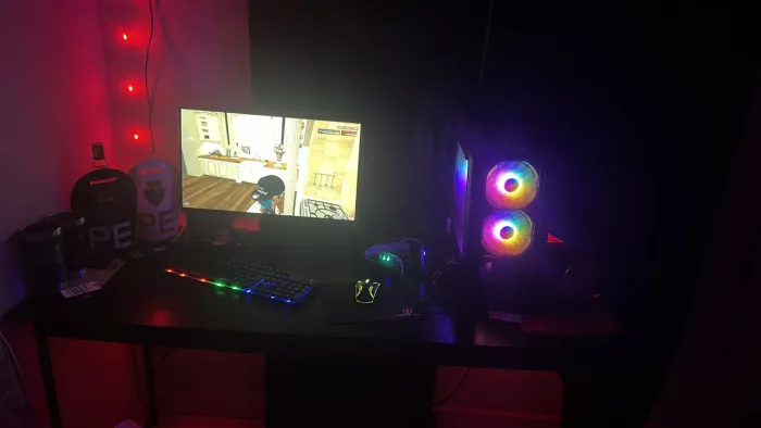Vendo setup gamer completo.
