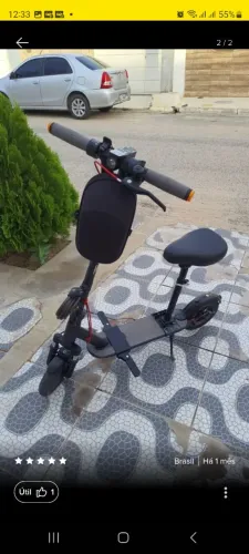 PATINETE ELÉTRICO COM ASSENTO