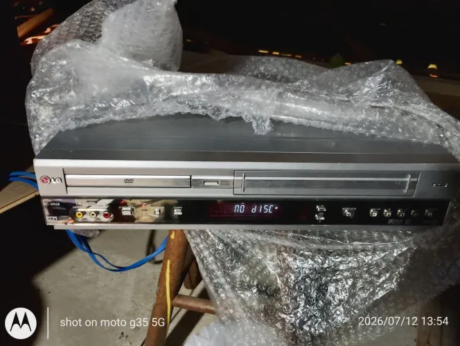 DvD com VHS LG 