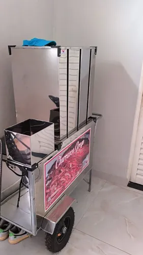 Carrinho de churrasco grego 