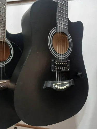 Violão mini folk elétrico 
