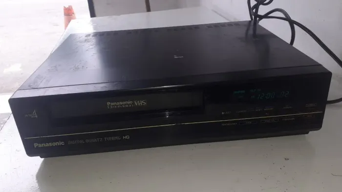 Vídeo cassete vintage vhs
