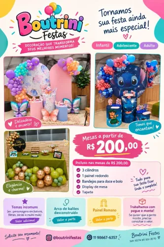 Pegue e monte/ decoração