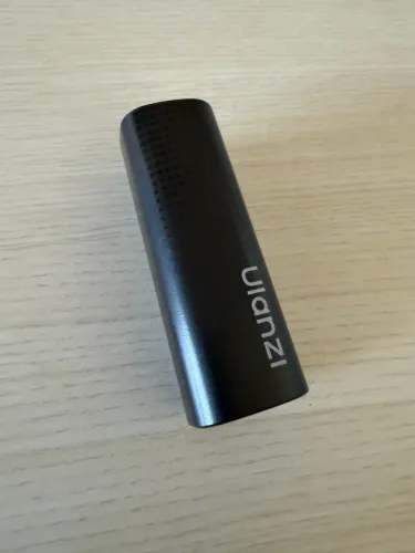 Mini microfone Ulanzi sem fio A21 2.4g preto