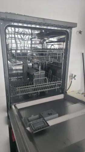 LAVA-LOUÇAS MIDEA 14 SERVIÇOS - INOX/CINZA - 127V - FUNCIONANDO PERFEITAMENTE