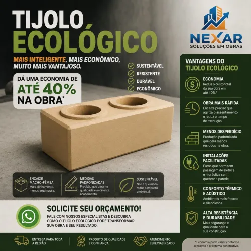 Tijolo ecológico 