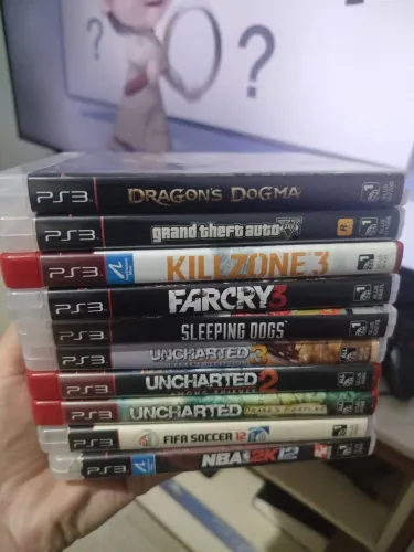 Lote jogos PS3 originais 