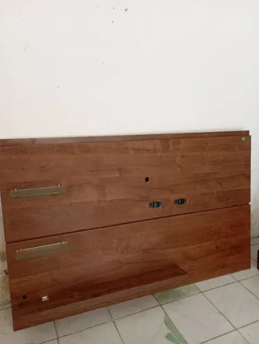 Conjunto rack de baixo e suporte para televisão, madeirado lindo