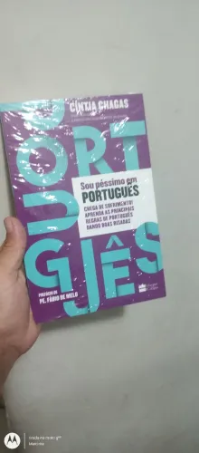 2 Livros péssima português Kátia damasceno 