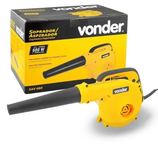 Soprador Aspirador Vonder SAV 680 Elétrico 680W 220V