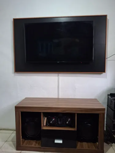 Rack com painel 