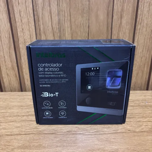 Controlador de Acesso Intelbras SS 3430 Bio - Biometria, RFID e Wi-Fi