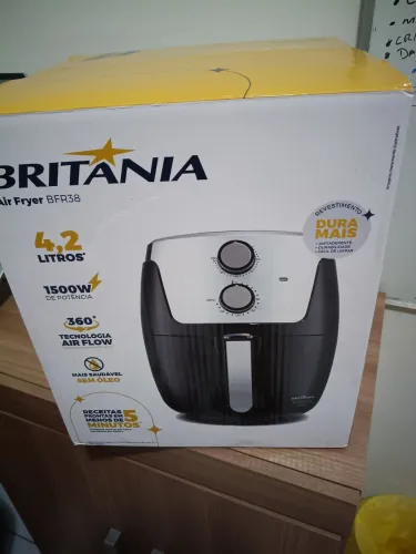 Air fryer Britânia 4,2L nova lacrada nunca usada