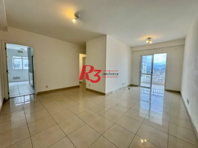 Apartamento para alugar, 84 m² por R$ 5.200,00/mês - Marapé - Santos/SP