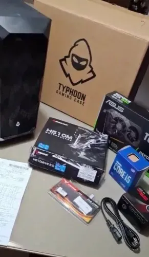 PC Gamer Pichau Typhoon Desktop Intel Core Geoforce com Nota Fiscal Gaming