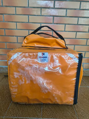 BAG PARA DELIVERY LARANJA SEMINOVA