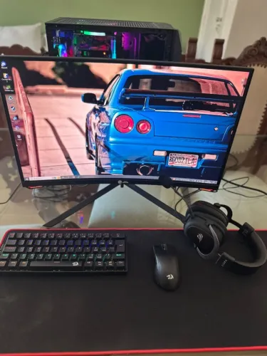 PC Gamer Completo i7 9700k + GTX 1660 Super + Monitor Curvo 180Hz