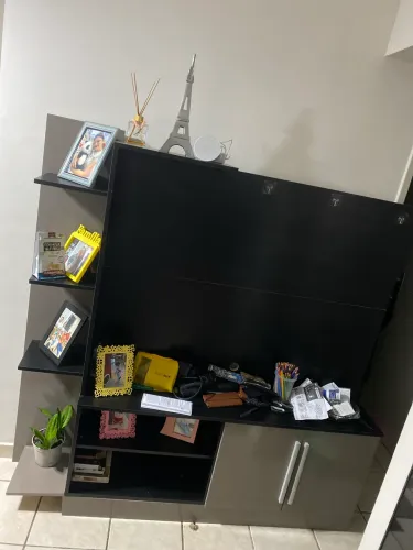 Rack + painel acoplado