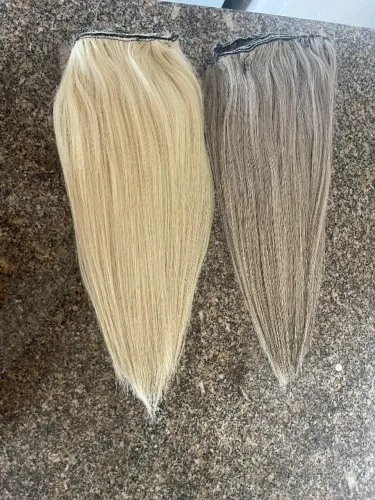 Mega hair loiro viatnamita - humano