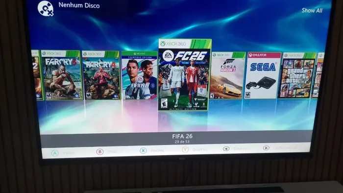 HD com aurora funciona em todos XBOX 360 - Leia o anúncio