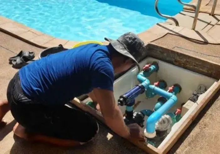 Manutenção em bombas de piscina e hidromassagem