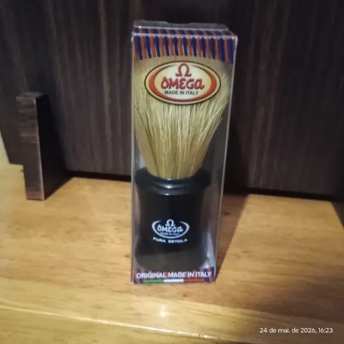 Pincel de Barbear Italiano Ômega