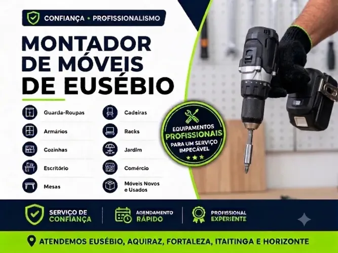 Montador de Móveis em Eusébio e região