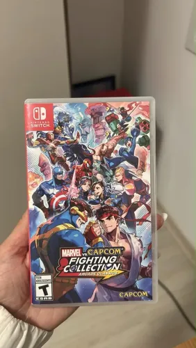 Jogo de Nintendo Switch Marvel x Capcom colection arcade clássicos