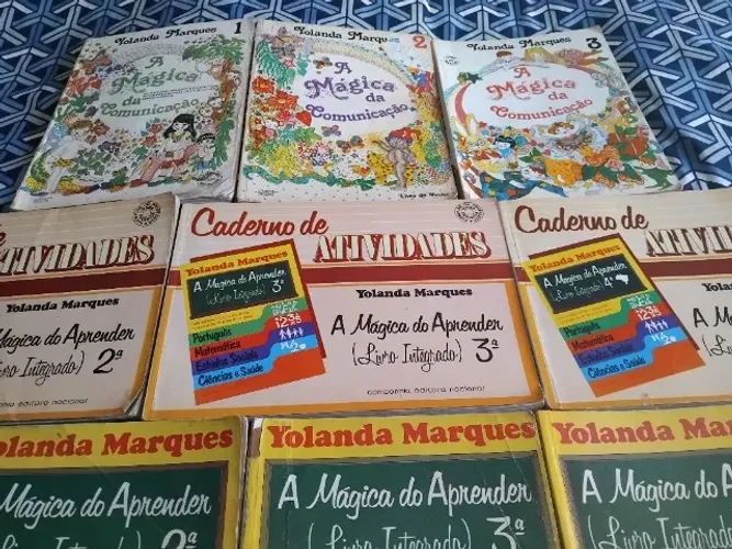 Livro A Mágica do Aprender(Livro integrado) Yolanda Marques Coleção Raríssima