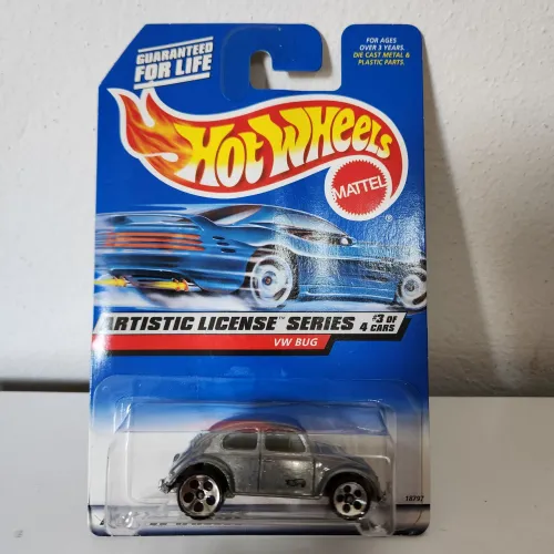 Raro Hot Wheels 1998 12th Convention ZAMAC /500 VW Bug
