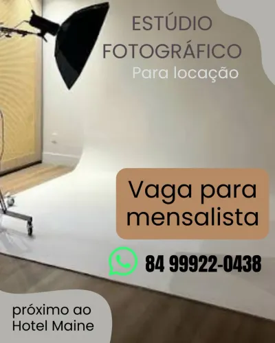 Locação de estúdio fotográfico