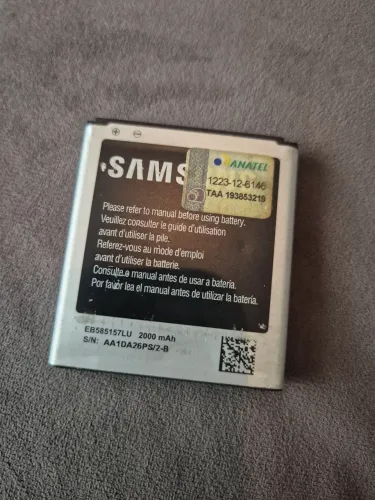 Bateria Samsung antiga