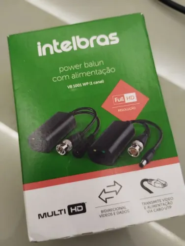 15 und. Power Balun Intelbras