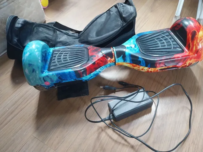 Hoverboard Smart Balance WL17 6.5 tema Água e Fogo.