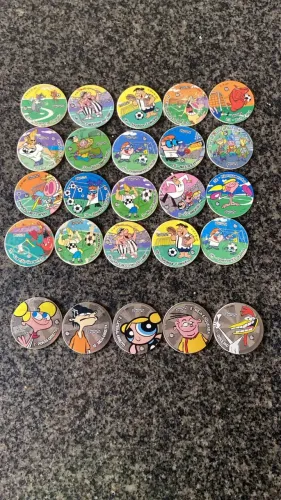 Lote tazos copa toon