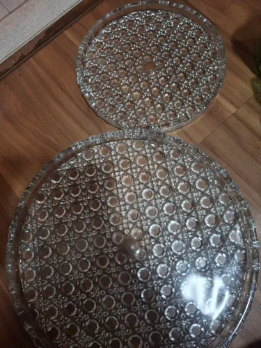 Pratos de Bolo Cristal Mauá