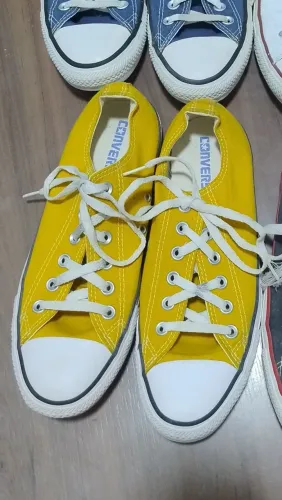Tênis converse all star chuck taylor amarelo