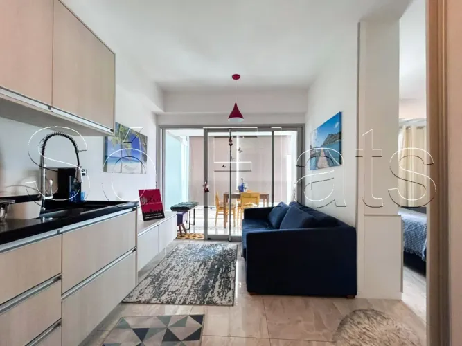 Apartamento mobiliado no Butantã a 300 m do Metrô Butantã com vaga e lazer completo