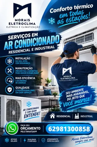 Ar Condicionado Serviços técnicos Goiânia e região