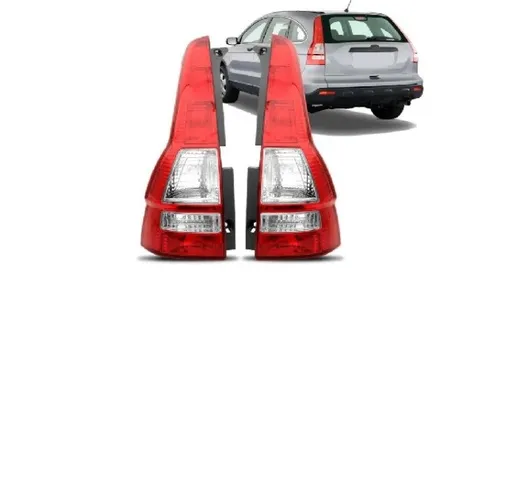 Par Lanterna Traseira Honda Crv 2007 2008 2009 2010.