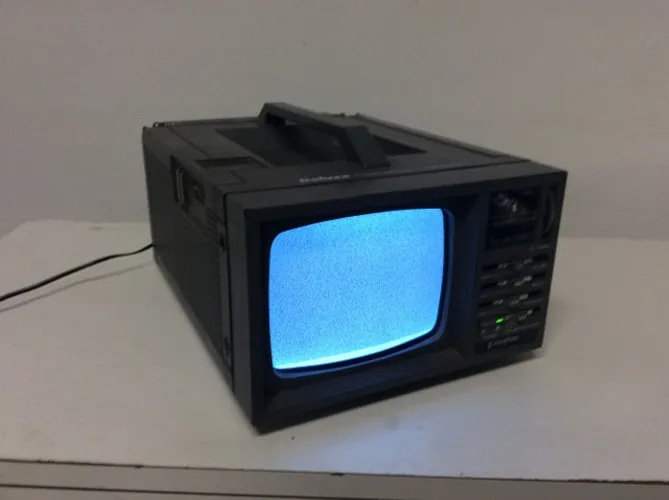 Tv antiga retro broksonic