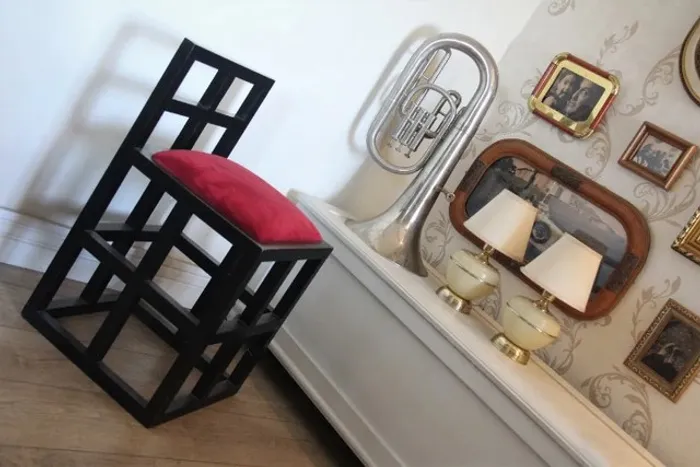 Cadeira Objeto Escola Designer Futurista - Ano 1959